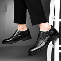 Chaussures Oxford pour hommes en cuir de vache véritable de qualité supérieure, idéales pour le bureau, les affaires, les fêtes et les mariages, disponibles en stock direct usine.