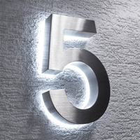 Enseigne murale en lettres acryliques rétroéclairées DakeSign OEM ODM pour salon de beauté, conception gratuite, publicité personnalisable, panneau imperméable IP65