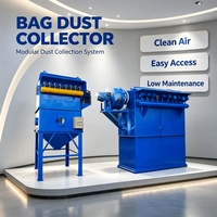 Système de filtration à sacs industriel à jet pulsé pour la purification des poussières dans les usines d'extrusion de briques d'argile