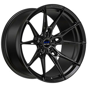 Cerchi in Alluminio Forgiato RCSR Deep Concave Monoback con Design Cromato Spazzolato 5x112 5x114.3 5x120 6x139.7 da 18 19 20 21 22 Pollici - Product Image 3