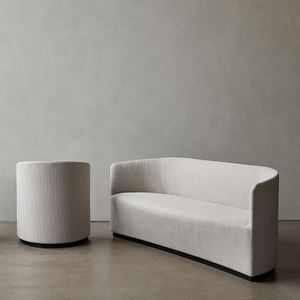 Sofá Nórdico de Dos Plazas en Terciopelo con Patrón de Tigre, Cojines Rellenos de Esponja y Patas de Madera para Personalización en Hoteles o Salones de Té - Product Image 4