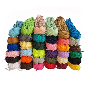 Corda Morbida in Cotone Intrecciato 36 Colori, Corda Macramè per Decorazioni da Parete, Portavasi, Artigianato, Tappeti, Capi Rivestiti, Scarpe - Product Image 2