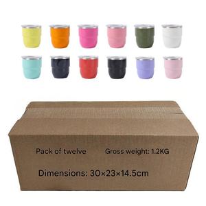 Gobelet empilable de 4 oz, moderne, en acier inoxydable, isolé sous vide, pour espresso/café, gobelet de <span class=keywords><strong>voyage</strong></span> - Product Image 6