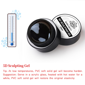 BORN PRETTY Marque Privée 5ml Gel de modelage 3D sculpté <span class=keywords><strong>pour</strong></span> nail art, non collant, solide, <span class=keywords><strong>pour</strong></span> sculpture 4D 5D des ongles - Product Image 6