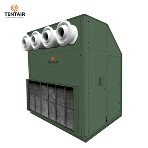 Enfriador de Aire, Unidad de Manejo de Aire, 100kw, Serpentín de Agua Fría, 20 Toneladas, HRV, Aire Acondicionado Industrial Central - Product Image 4
