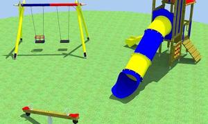 Jiayi sân chơi Patio vườn treo giỏ đu trẻ em EVA Patio đu - Product Image 5