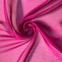 Usine En Gros Fiable Qualité Soie Naturelle Matériel Soie Mousseline De Soie Tissus pour Femmes Robes Pure Soie Mousseline De Soie Tissu