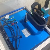 Robot de nivellement de sol à commande à distance, mini-niveleuse laser
