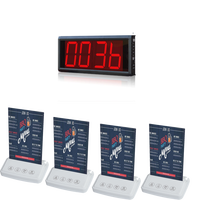 Système d'appel sans fil Topmax, système d'appel de table sans fil pour restaurant, récepteur d'affichage, système de pagination pour restaurant, récepteur d'appel