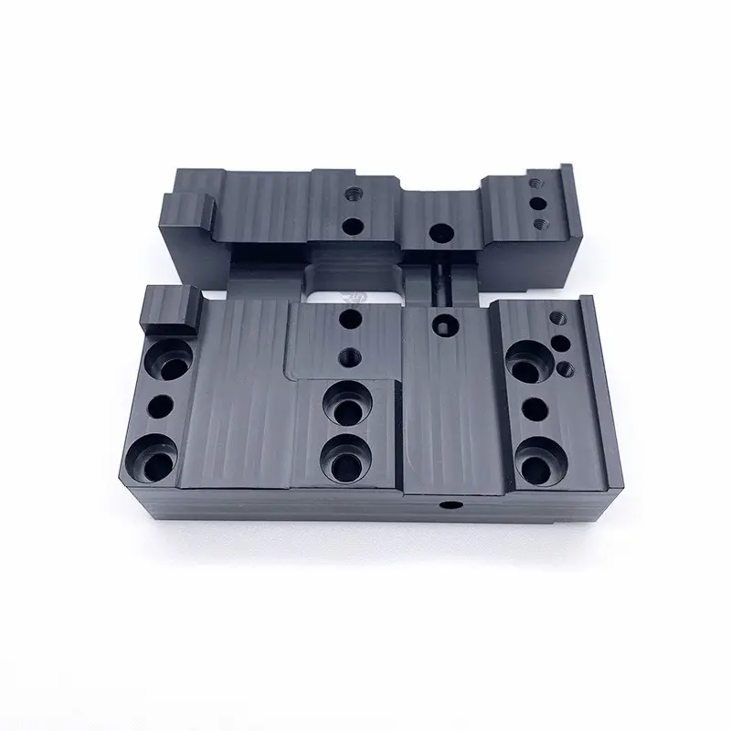 Piezas de torneado CNC de plástico POM negro Piezas de mecanizado CNC de plástico POM