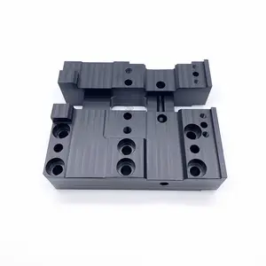 Black POM Plastic CNC Turning Parts POM Plastic CNC Machining Parts