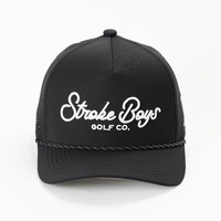Casquette de baseball brodée personnalisée pour femmes Casquette ajustée perforée au laser en polyester de luxe Motif de points imperméable Tissu Oxford Dobby