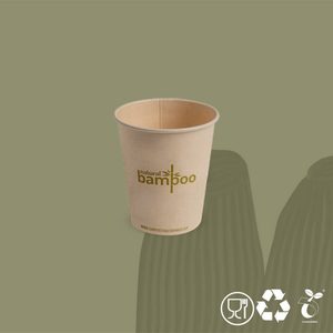 BAMBÚ 3 OZ - 75 CC. 2000 UNIDADES. Vaso Biodegradable Compostable - DOMOGEL - Product Image 1