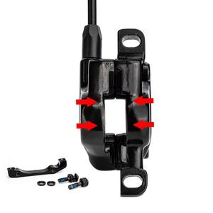 ZTTO léger BMX <span class=keywords><strong>VTT</strong></span> et vélos <span class=keywords><strong>de</strong></span> route <span class=keywords><strong>frein</strong></span> à disque <span class=keywords><strong>hydraulique</strong></span> à 2 pistons avec pression d'huile en aluminium pliable - Product Image 6