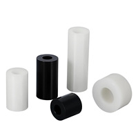 Entretoises rondes en nylon plastique sur mesure, directement de l'usine
