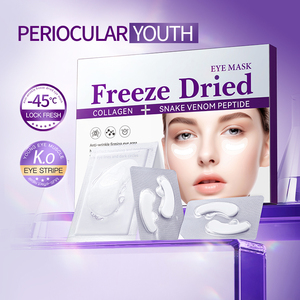 Masque pour les yeux lyophilisé <span class=keywords><strong>anti</strong></span>-rides au collagène et au venin de serpent BIOAQUA, marque privée, gel hydratant pour les yeux, patchs sous les yeux - Product Image 2