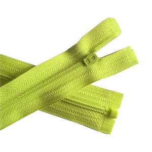 Chất lượng cao tùy chỉnh màu sắc nhà máy bán buôn No.3 Nylon mở kết thúc dây kéo cho hàng may mặc dây kéo - Product Image 1