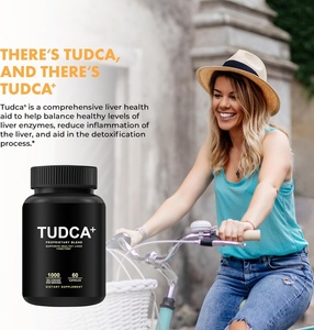 Capsules de TUDCA+ <span class=keywords><strong>pour</strong></span> le Foie, Marque Blanche, 1000mg, Sels Biliaires, TUDCA Haute Pureté, Végétalien, <span class=keywords><strong>Sans</strong></span> OGM, Comprimés Faciles à Avaler, Nettoyage Hépatique et Biliaire - Product Image 5