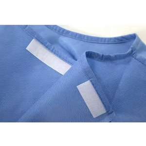 Bata quirúrgica de protección avanzada de grado <span class=keywords><strong>m</strong></span>édico suave altamente repelente de fluidos ropa de protección <span class=keywords><strong>m</strong></span>édica SMS de 3 capas - Product Image 3