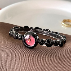 Reloj de Cuarzo GODI para Mujer con Correa de Cadena de Aleación, Esfera con Agujas, Resistente al Agua 30M, Estilo Lujoso y Elegante para el Día a Día, Caja Mineral - Product Image 1
