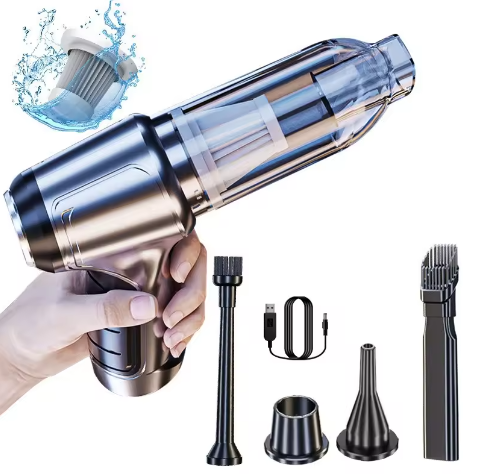 Siêu hút aspirateur Sans Fil mini cầm tay làm sạch máy hút bụi mạnh mẽ không chổi than không dây di động xe máy hút bụi