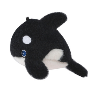 OEM ODM Mini Peluche de Animal Marino de 10 cm, Llavero con Colgante, Peluche Suave Personalizado de Pez Payaso y <span class=keywords><strong>Ballena</strong></span> Asesina para Regalo Promocional - Product Image 4