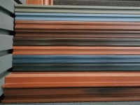 Terrasse extérieure en bois composite plastique WPC/revêtement de terrasse/planche de terrasse en bois dur massif