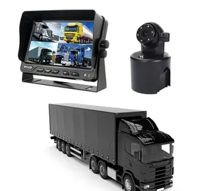小型侧视汽车摄像头IP69K房车货车客车防水摄像头大角度夜视摄像头
