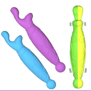 Per adulti Erotica ricaricabile a doppia testa massaggiatore femminile masturbatore Multi frequenza vibratore - Product Image 1