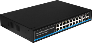 สวิตช์ PoE แบบจัดการได้ ZC-S2600WP-16G-2TS ความเร็วเต็ม Gigabit 2SFP+18GE L2+ พร้อมพอร์ต PoE 16*10/100/1000Base-TX - Product Image 2