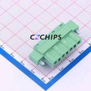 DB2EKM-7.62-4P-GN-S Plug-in Terminal Block P=7.62mm Connector Male Plug Screw Fixing 1x4P 7.62mm - Product Image 2