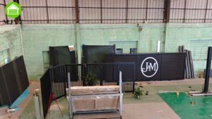 Puertas Eléctricas <span class=keywords><strong>de</strong></span> Jardín <span class=keywords><strong>de</strong></span> Aleación <span class=keywords><strong>de</strong></span> Aluminio con Diseño Personalizado, Diseño <span class=keywords><strong>de</strong></span> Puerta <span class=keywords><strong>de</strong></span> Entrada Principal y Puerta Corredera Segura - Product Image 6