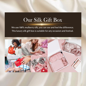 Procédures d'évaluation des fournisseurs de taies d'oreiller en soie de luxe, vente en gros de masques pour les yeux, taies d'oreiller en soie, coffret cadeau - Product Image 4