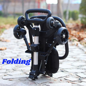 Cochecito de bebé de acero ligero barato y sencillo, <span class=keywords><strong>silla</strong></span> de empuje plegable para niños, fabricación Hebei de la colección familiar Prams - Product Image 5