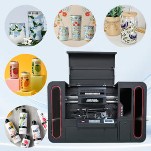 Máquina de impresión de botellas de latas automáticas digitales <span class=keywords><strong>360</strong></span> Impresora UV Impresora de cilindro con mecanismo giratorio - Product Image 5