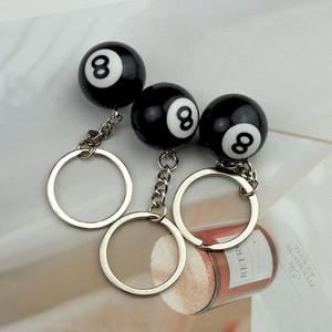 Llavero <span class=keywords><strong>de</strong></span> <span class=keywords><strong>Billar</strong></span> con <span class=keywords><strong>Bola</strong></span> Ocho Negra <span class=keywords><strong>de</strong></span> 25 mm (1 Pulgada), Número <span class=keywords><strong>de</strong></span> <span class=keywords><strong>la</strong></span> <span class=keywords><strong>Suerte</strong></span>, Venta Caliente - Product Image 6