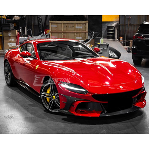 Pare-chocs avant en fibre de carbone Roma Tailormade pour kits carrosserie Ferrari Roma - Product Image 2
