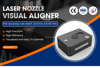 Nouvel aligneur visuel automatique de buse laser HAISINN, outil de centrage intelligent, calibrage, sécurité Classe 1, WiFi sans fil