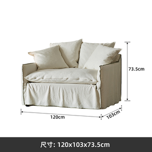 Longstar Modern Curved Single Sofa Hot Selling Wholesale Modern Armchair Luxury Hotel Style Lounge <strong>Chair</strong> <strong>for</strong> Living Room - Product Image 6