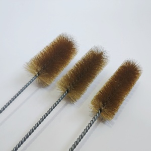 Brosse de <span class=keywords><strong>nettoyage</strong></span> en fil de <span class=keywords><strong>laiton</strong></span> torsadé en spirale pour tubes et chaudières - Product Image 2