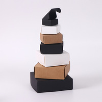 Boîte cadeau en papier kraft vintage élégante et luxueuse, fabriquée à la main, matériaux recyclés, réutilisable, logo personnalisé, boîtes en soie