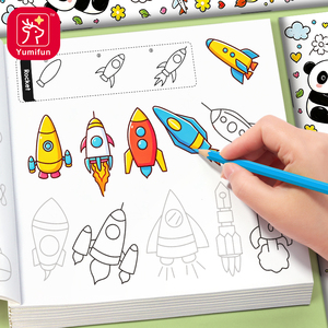 Livre d'activités de <span class=keywords><strong>dessin</strong></span> étape par étape pour enfants : Apprenez à dessiner des animaux et des transports facilement - Product Image 1