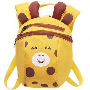 Large Capacity Cute Bear <b>Canvas</b> School Backpack for Toddler Preschool Durable Kindergarten Bag with Leash for Boys Girls Outdoor - Product Image 5