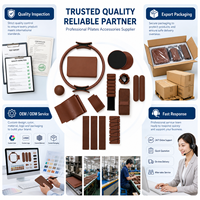 Kit d'accessoires Pilates : Haltères en silicone, poids de cheville, anneau Pilates pour femme, kit de puissance Pilates marron chocolat