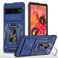 Nouvelle Coque de Téléphone avec Protection d'Objectif et Support Magnétique en TPU PC pour Google Pixel 7 8 et Google Pixel 8 7 Pro