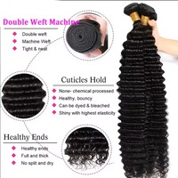 Extensions de cheveux humains vierges brésiliens ondulés de 8 à 30 pouces, qualité supérieure, tissage double trame de luxe, vente en gros