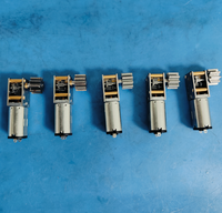 Moteur à courant continu à aimant permanent à couple élevé avec réducteur à vis sans fin YF-1812GM-N30 3V-12V, diamètre 12mm, faible bruit, étanche, pour ventilateur, bateau, applications intelligentes