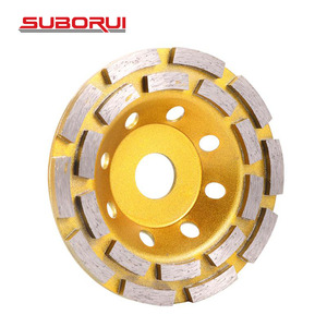 ล้อแก้วเพชรขนาด5นิ้วขนาด125มม. สำหรับหินแกรนิตคอนกรีตโรงงาน suborui - Product Image 2