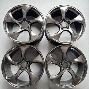 Rines de Aleación Forjados Personalizados de 1/2 Piezas, Acabado Negro Brillante, Tipo Turbofan, 18 19 20 21 22 Pulgadas, 5x112 5x130 para Porsche Macan Cayenne <span class=keywords><strong>911</strong></span> 718 - Product Image 4