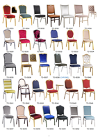 Pas cher prix aluminium empilable métal or mariage restaurant banquet hôtel hall chaise mobilier commercial